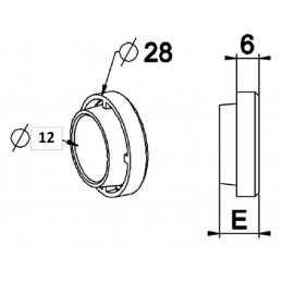 Coussinet palier Diamètre 28/12 mm B131ERoulement et SupportZURFLUH-FELLER
