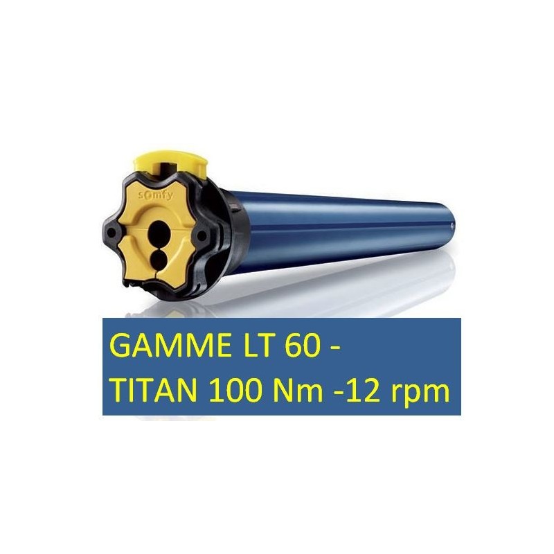 LT60 TITAN 100/12 1166029Moteur Filaire LT Somfy