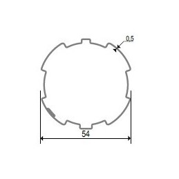 BAGUE MOTEUR AOK ZF 54 . AOK000161Moteur FILAIREAOK