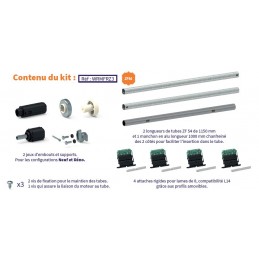 KIT MODERNISATION ZF 54 -3 PARTIES LG MAX 3000 MM WRMFRZ3TUBE ZF 54 ZURFLUH-FELLER