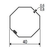 TUBE OCTO 40 