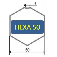 Hexagonal 50 -bub